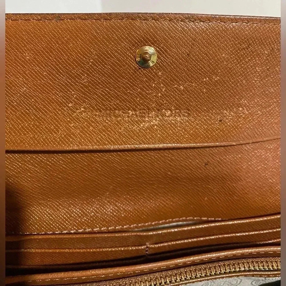 Michael Kors Mk Signature Print Canvas Wallet - image 8